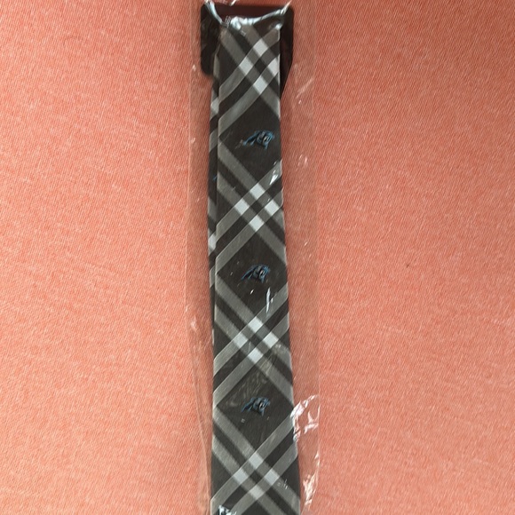 NEW Carolina Panthers Rhodes NFL Tie Men’s Neck Tie Accessory Keep Pounding NC - Picture 3 of 6